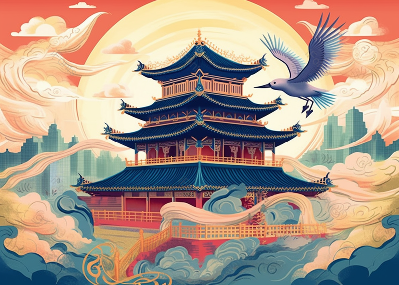 北京城市建筑天坛祈年殿祥云著名景点插画图,插画/手绘图,插画/手绘图库,插画/手绘图下载,插画/手绘